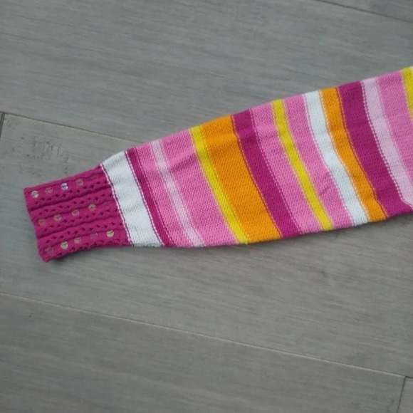 Est. 1989 Place Hooded Cable Knit Sweater, Sequins - Picture 2 of 8